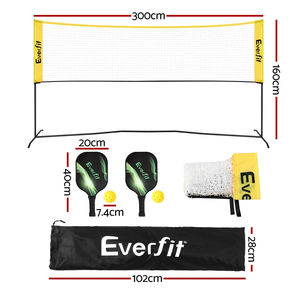 10 ft Portable Pickleball Net — Adjustable Multi-Sport Court Net