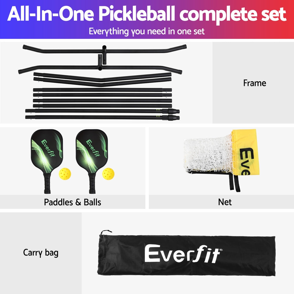 10 ft Portable Pickleball Net — Adjustable Multi-Sport Court Net
