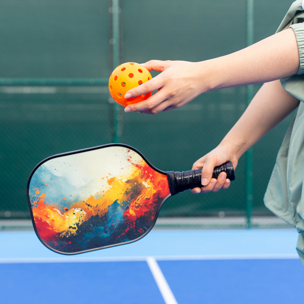 Pickleball Court Bundle — 4 Fibreglass Paddles, Net, 6 Balls & Carry Bag