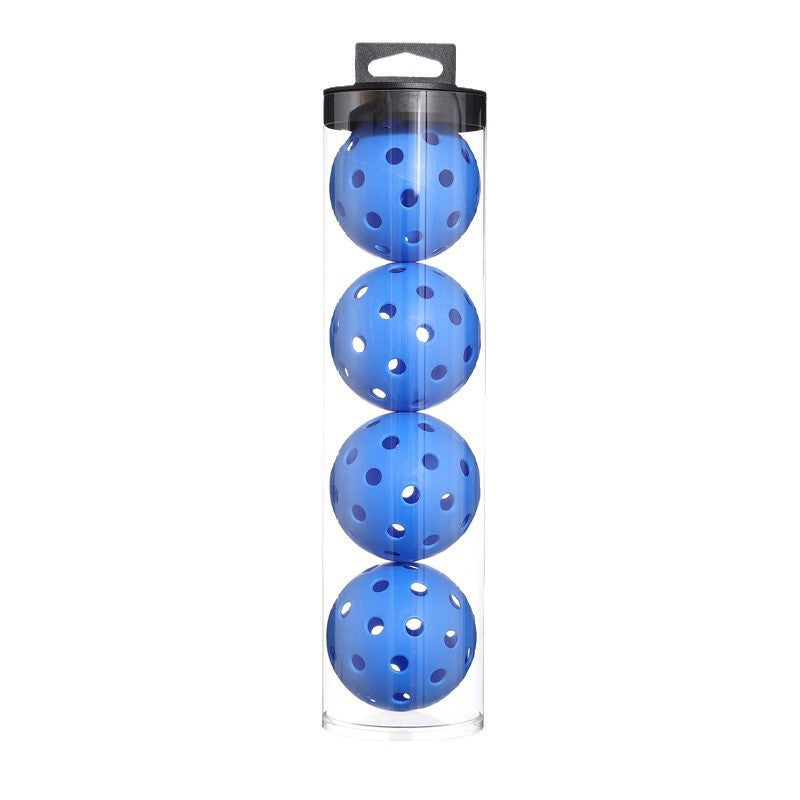 Blue Outdoor Pickleballs with Carry Tubes — 8-Pack