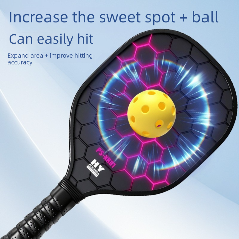 Carbon Fibre Pickleball Starter Set — 2 Paddles, 4 Balls & Bag
