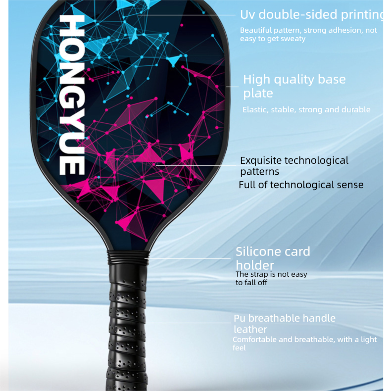 Carbon Fibre Pickleball Starter Set — 2 Paddles, 4 Balls & Bag