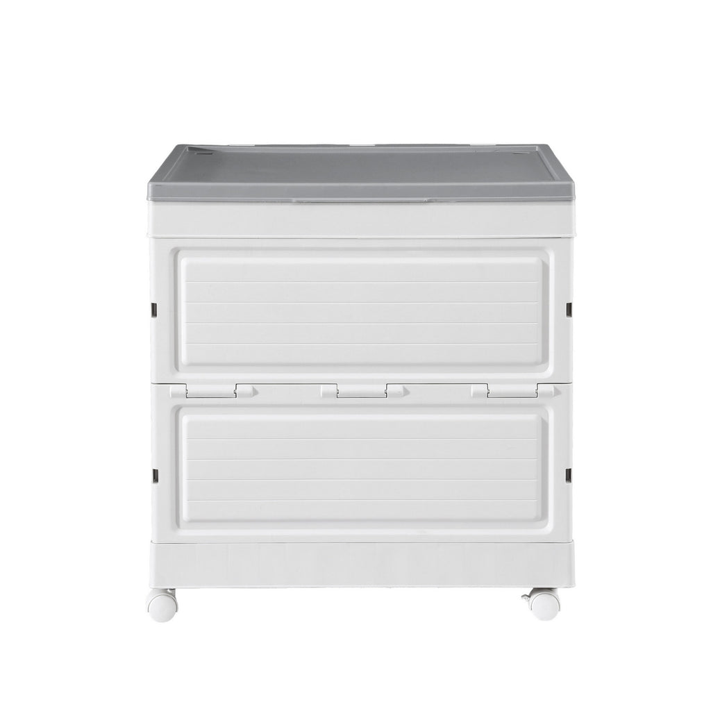 Gardeon 159L Foldable Storage Box with Wheels benefits infographic
