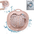 Pink silicone delicates laundry protector product view